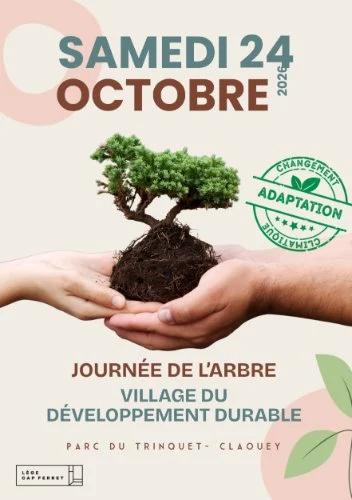 Affiche Journée de l'arbre et Village du développement durable 2026 – Lège-Cap Ferret